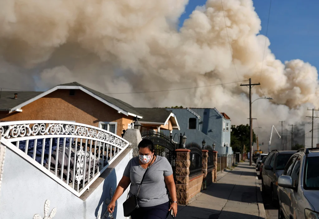Los Angeles Declares Emergency as Giant Warehouse Fire Threatens Catastrophe