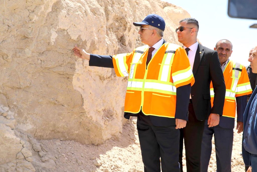 Mourad Hanifi inspecte le chantier de la future mine de phosphate à Tébessa : Bled El Hadba accélère sa préparation avant l’entrée en exploitation