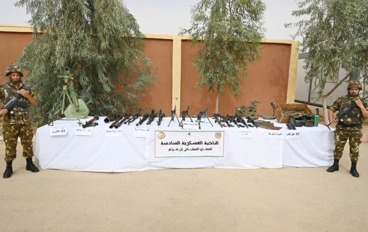 Algerian army recovers significant weapons cache in In Guezzam