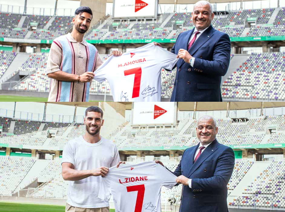 Marketing sportif : Amoura et Luca Zidane nouveaux ambassadeurs de Djezzy