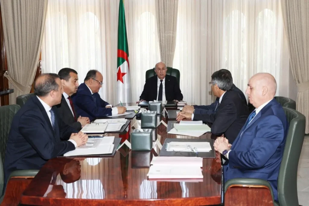 Tebboune Chairs Meeting on Major Hydrocarbon Projects