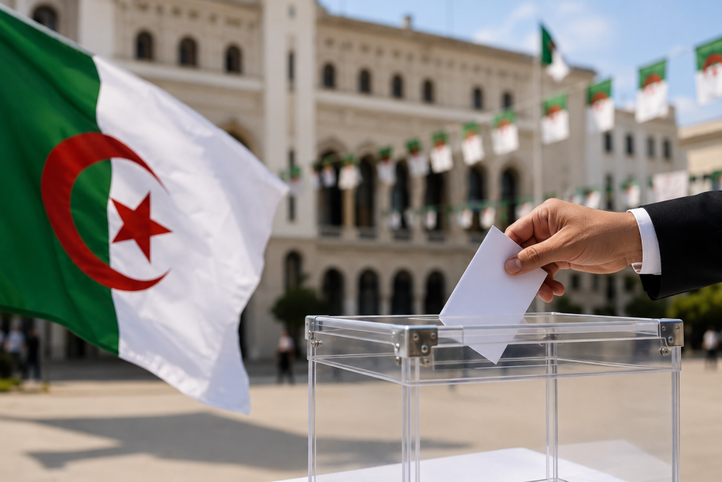 Calm vote: Police secure legislative elections in Algiers