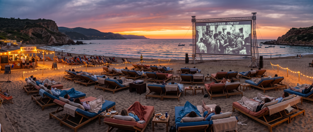 L’Algérie fête son indépendance sous les étoiles : un cinéma en plein air investit cinq wilayas