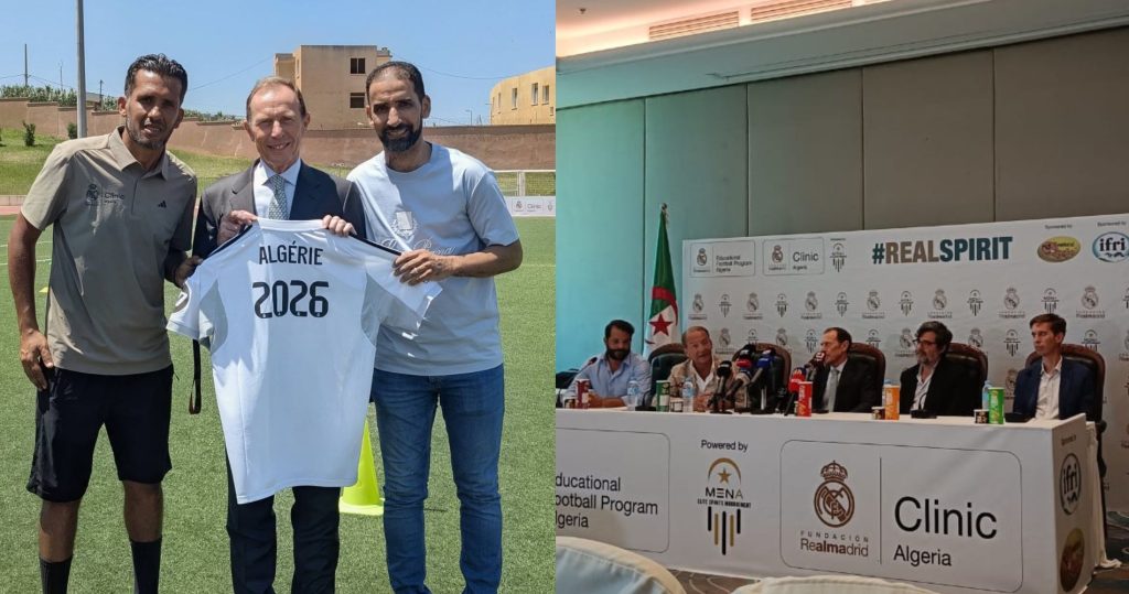 La Fondation Real Madrid lance son programme éducatif en Algérie