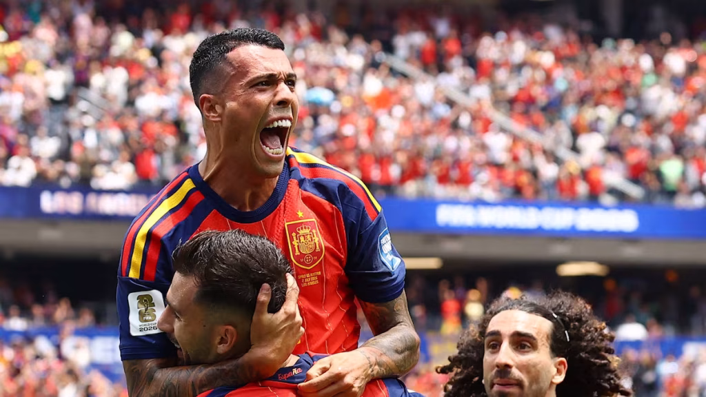 Spain Rediscovers Champion Football, Thrashing Austria in Los Angeles