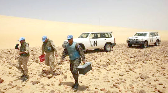 Force militaire de la Minurso (ONU)Un général pakistanais nouveau commandant